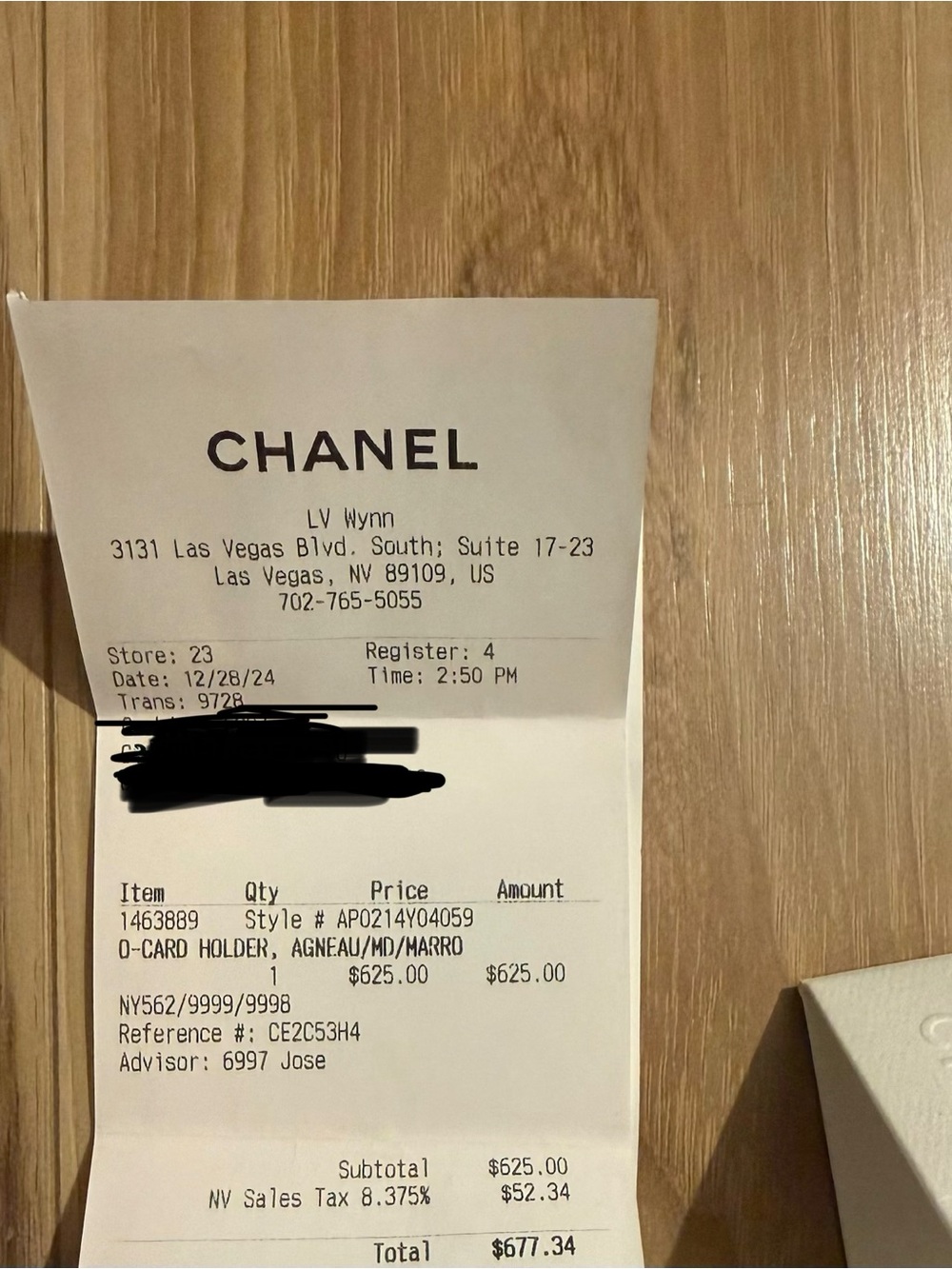 CHANEL Brown Quilted Leather Card Holder with Gold Logo - Picture 6 of 7